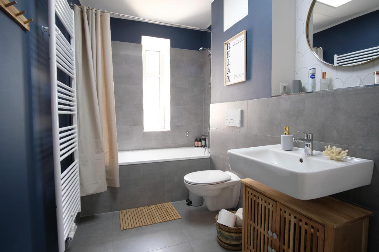4-Room Luxury Apartment - Close To Central Station, Free Parking, Kitchen Lipsko Exteriér fotografie