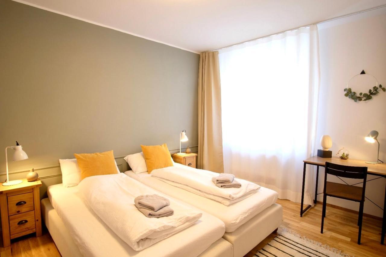 4-Room Luxury Apartment - Close To Central Station, Free Parking, Kitchen Lipsko Exteriér fotografie
